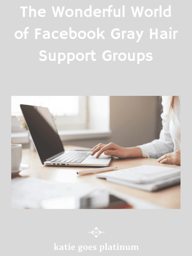 image of gray hair support group PIN