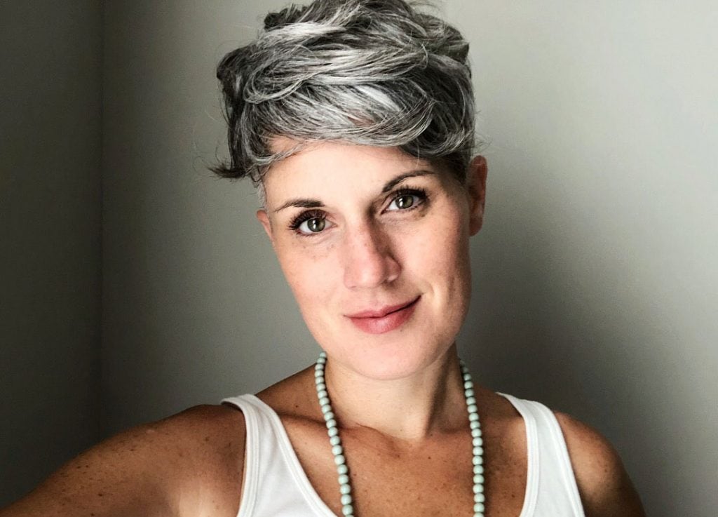 Go let hair my gray how do i Transitioning to