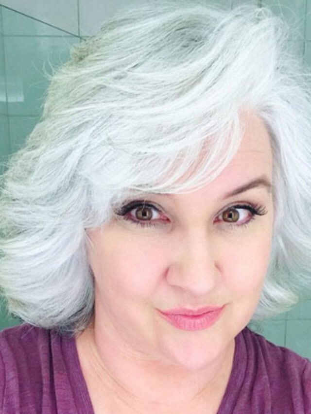 Eva’s Striking Transition from Dark Brunette to White Hair