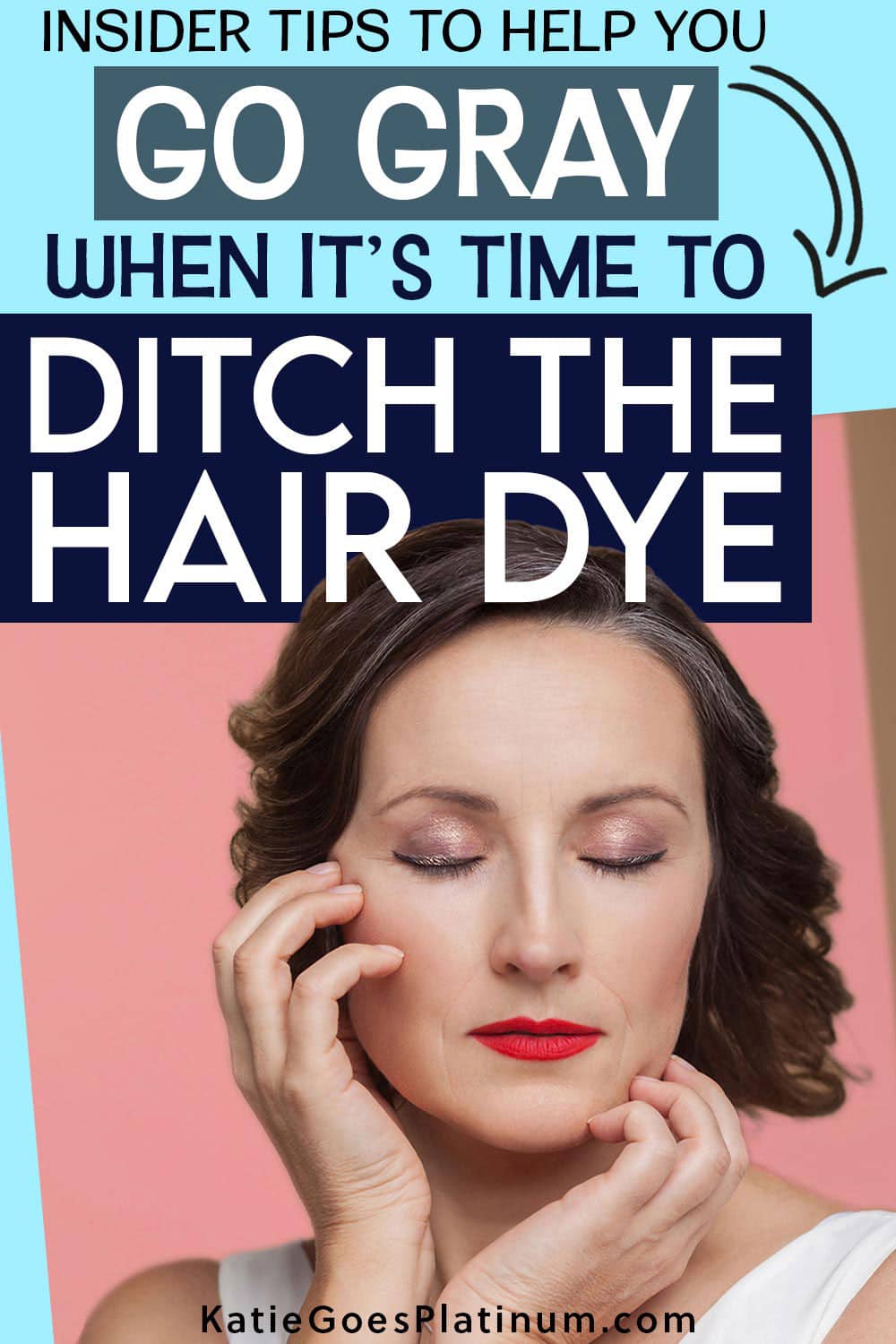 Go Grey Remove How to Go Gray from Colored Hair: Everything You Need to Know