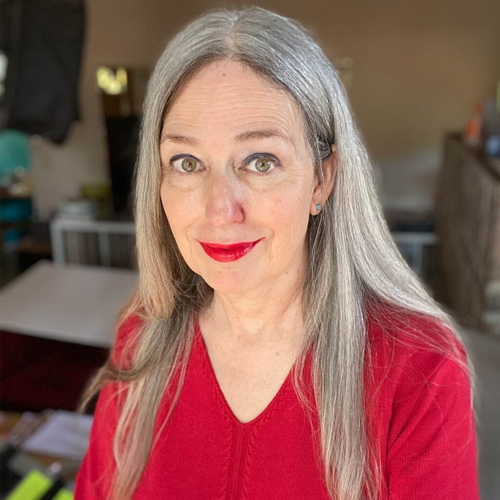 image of katie in red shirt