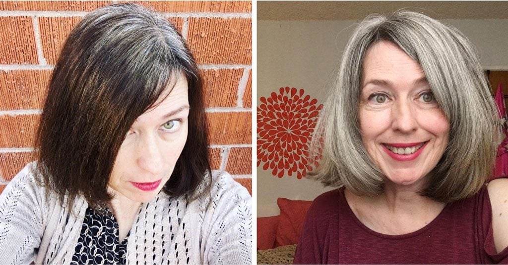 30 Gray Hair Before and After Pix that Will Blow Your Mind