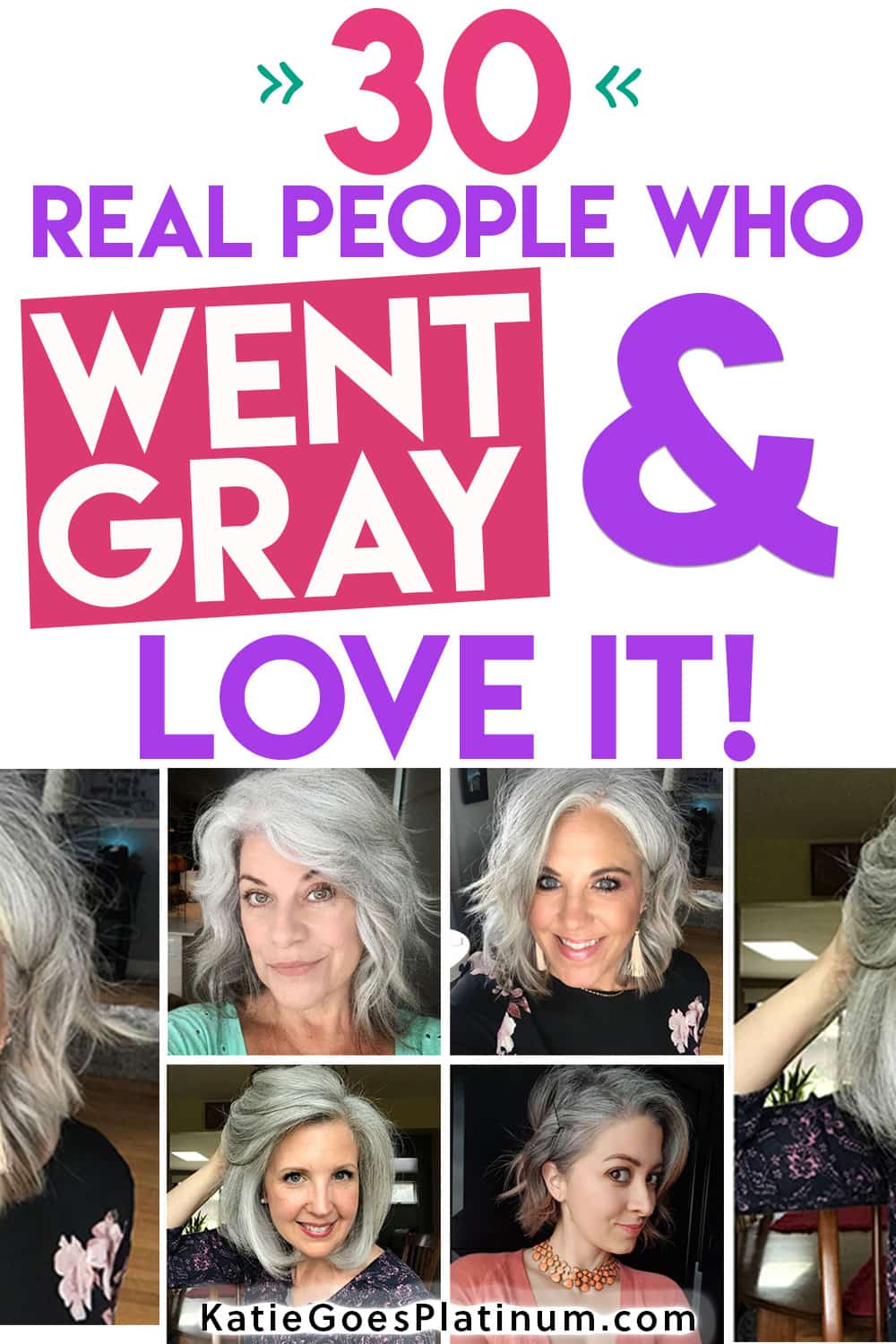 30 Gray Hair Before and After Pix that Will Blow Your Mind