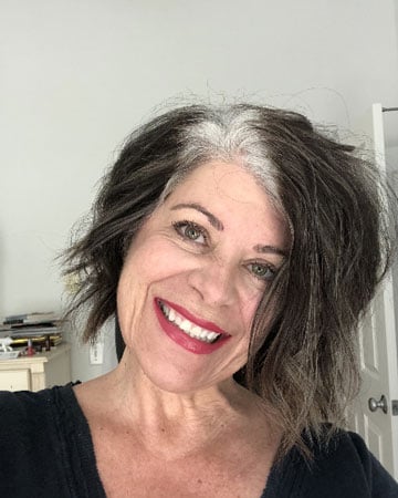 Michele s All Natural Gray Hair Journey Katie Goes Platinum