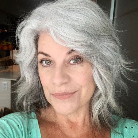 How Michele s Went Gray Katie Goes Platinum