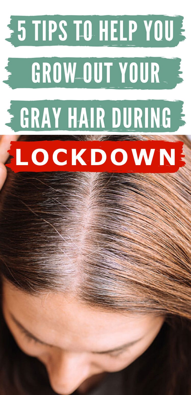 5 Tips for Going Gray During Lockdown Katie Goes Platinum