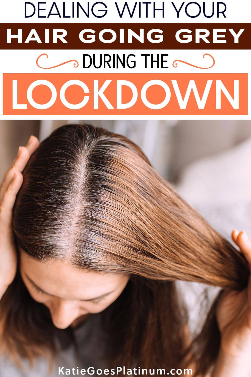 5 Tips for Going Gray During Lockdown Katie Goes Platinum