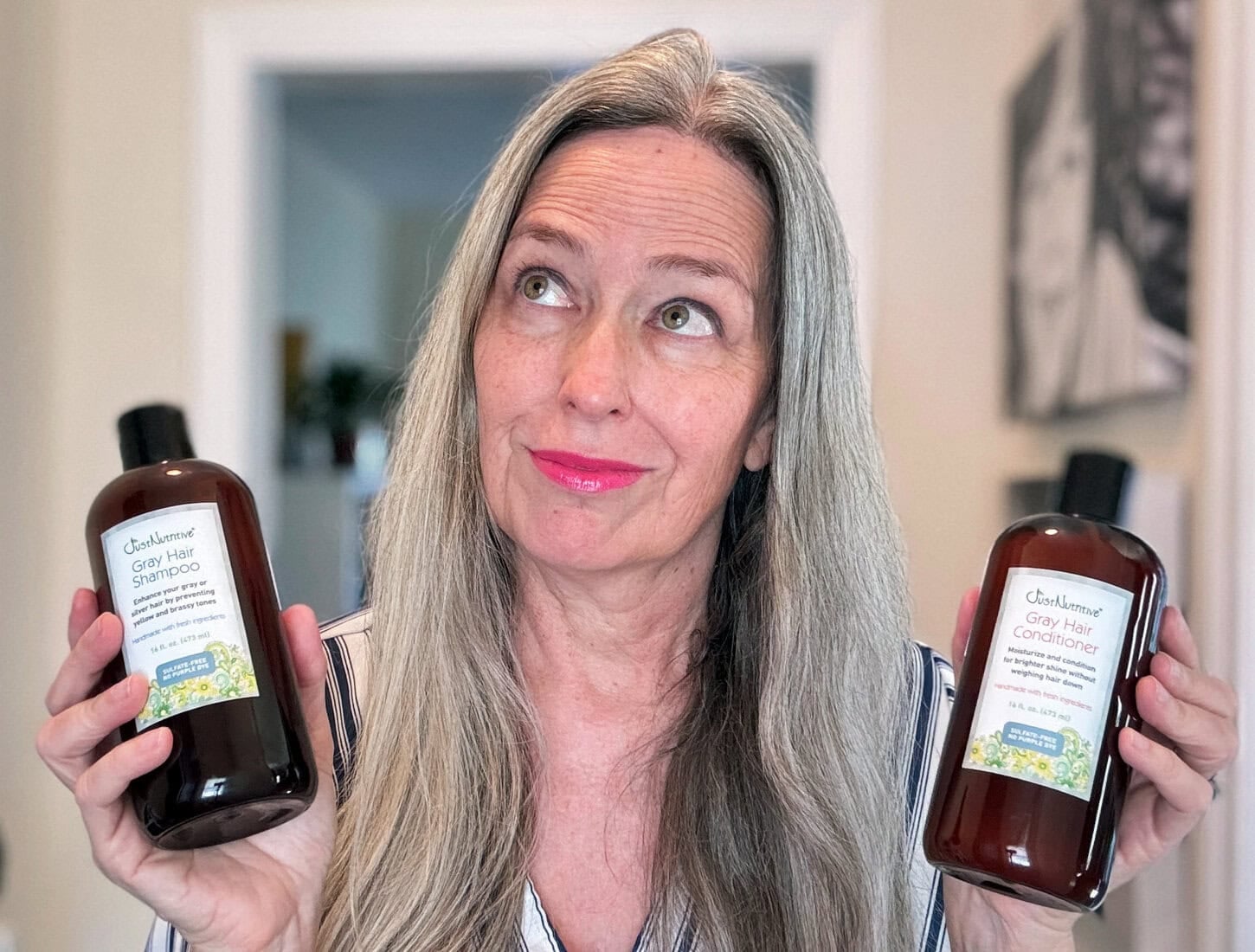 image of katie looking unhappy with just nutritive